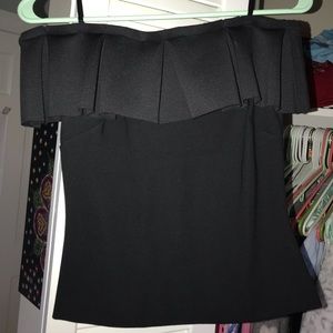 Beautiful black Ted Baker off the shoulder top